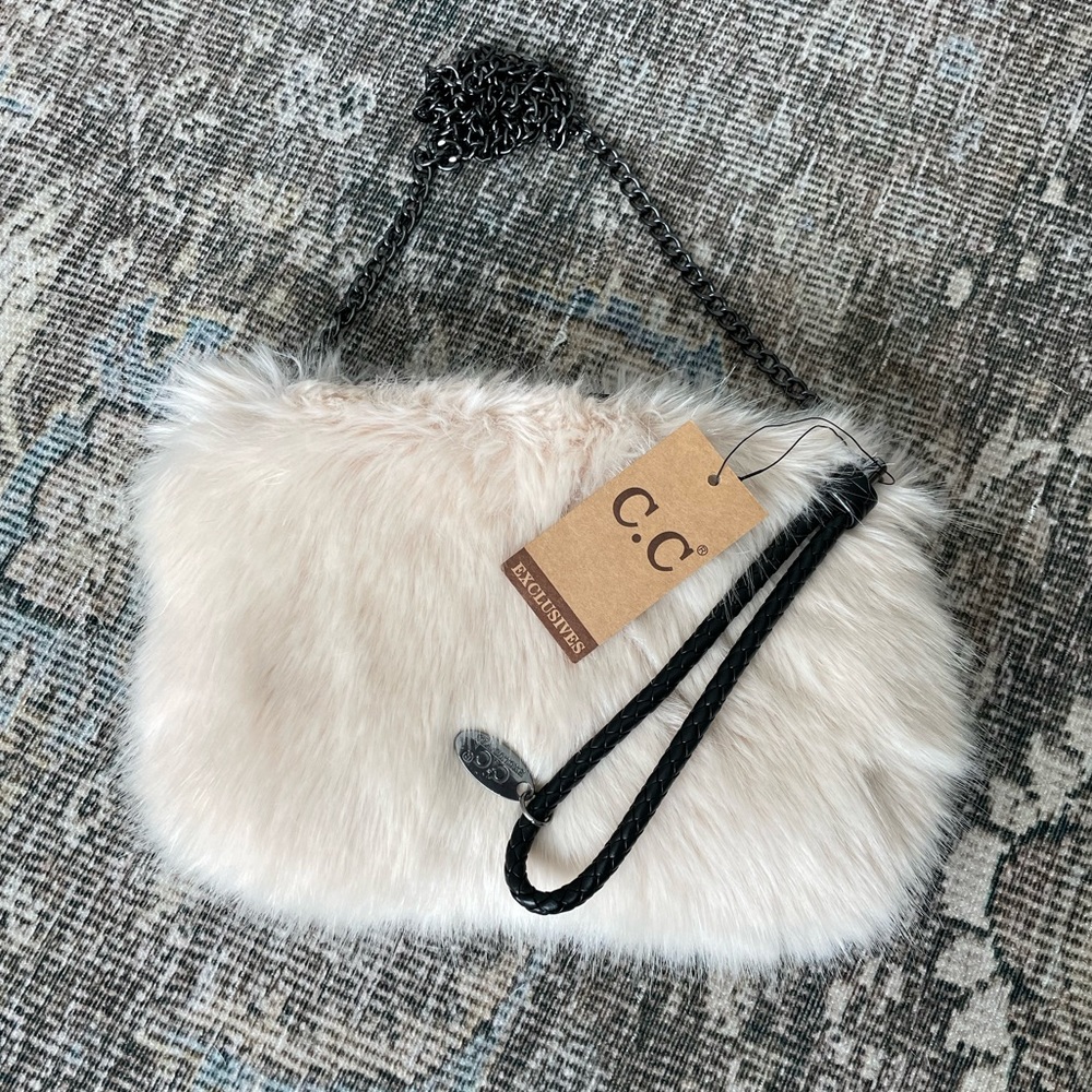 C.C Cheveux Fur Bag